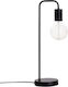 Atmosphera Keli Table Decorative Lamp with Socket for Bulb E27 Black