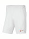 Nike Park III Αθλητική Ανδρική Βερμούδα Dri-Fit Λευκή