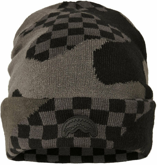 3am Never Sleep Beanie Beanie Knitted in Gray color