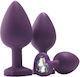 Dream Toys Flirts Jewel Πρωκτικές Σφήνες Σετ Μω...
