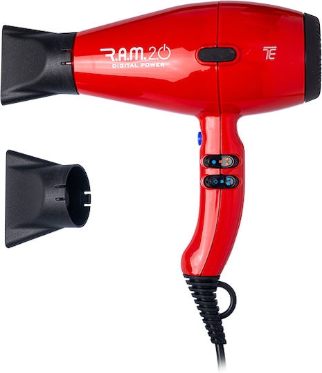 Tecno Dry RAM 2.0 Digital Power Επαγγελματικό Πιστολάκι Μαλλιών 2400W