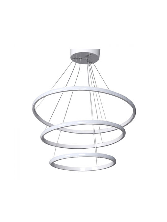 HomeMarkt Pendant Lamp with Built-in LED White
