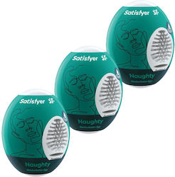 Satisfyer Naughty Masturbator Egg Masturbator 3er Set