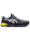 ASICS Gel Resolution 8 Men's Tennis Shoes for All Courts Indigo Fog / White
