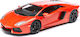 Bburago Car Lamborghini Aventador LP - Orange 1:18 For 10+ Years Old