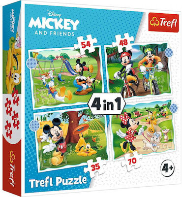 Kids Puzzle Mickey Mouse for 4++ Years 207pcs Trefl