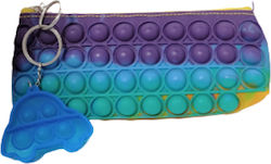Luna Pop It Fidget 0622072 Pencil Case Purple - Green