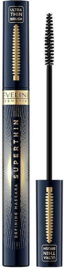 Eveline Superthin Defining Mascara Black 6ml