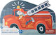 Παιδικό Puzzle Firetruck για 3+ Ετών 42pcs Stephen Joseph