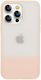 Kingxbar Plain Back Cover Σιλικόνης Ροζ (iPhone...