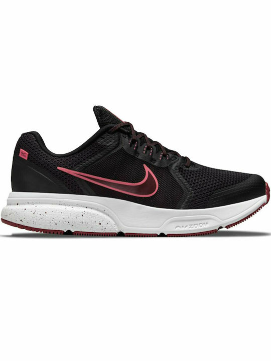 Nike Zoom Span 4 Γυναικεία Αθλητικά Παπούτσια Running Μαύρα