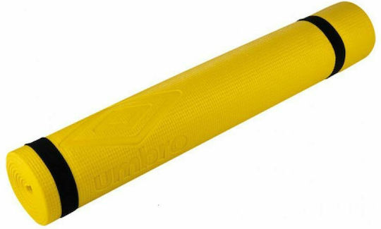 Umbro Упражнение Мат Йога Жълт (173x58x0.4см)