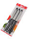 Sidirela Peeling Knives from Stainless Steel 9cm 6 Pieces