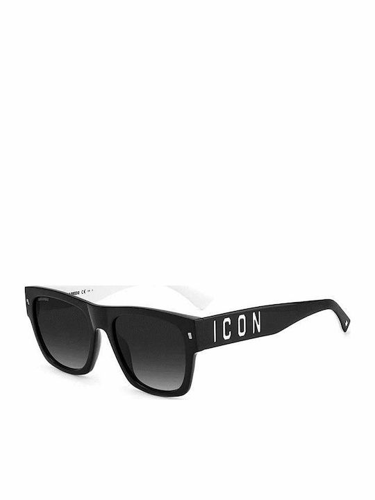 Dsquared2 Icon Men's Sunglasses with Black Plas...