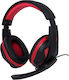Maxlife MXGH-100 Über Ohr Gaming-Headset mit Verbindung 2x3,5mm Schwarz