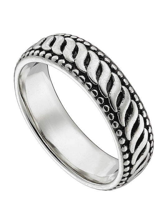 Oxzen Ring Small Wedding Band made of Steel Gold Plated