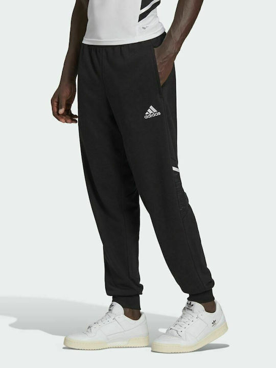 Adidas Condivo 22 Παντελόνι Φόρμας με Λάστιχο Μαύρο