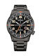 Citizen Watch Eco - Drive with Black Metal Bracelet