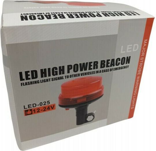 Автомобилен фар LED 12 / 24V с Orange Осветление