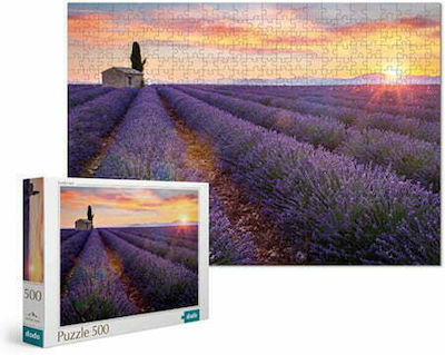 Valensole Plateau Γαλλία Puzzle 2D 500 Bucăți