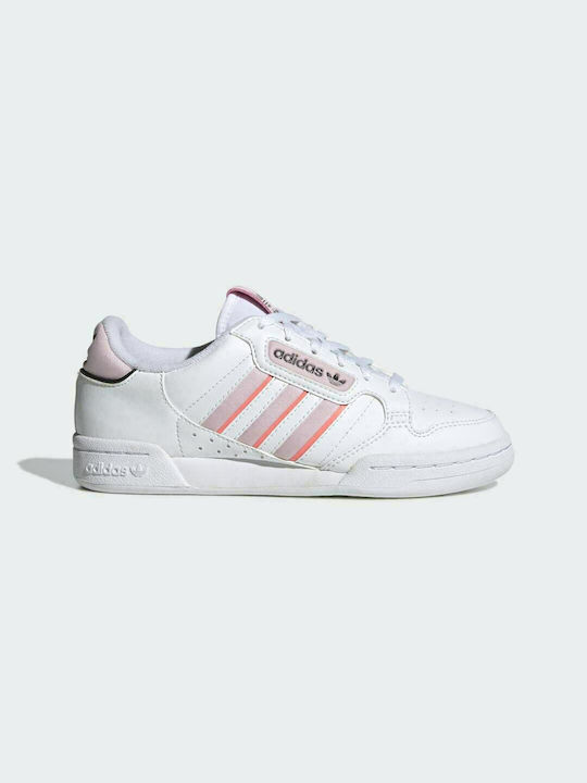 Adidas Παιδικά Sneakers Continental Cloud White / Cloud White / Clear Pink