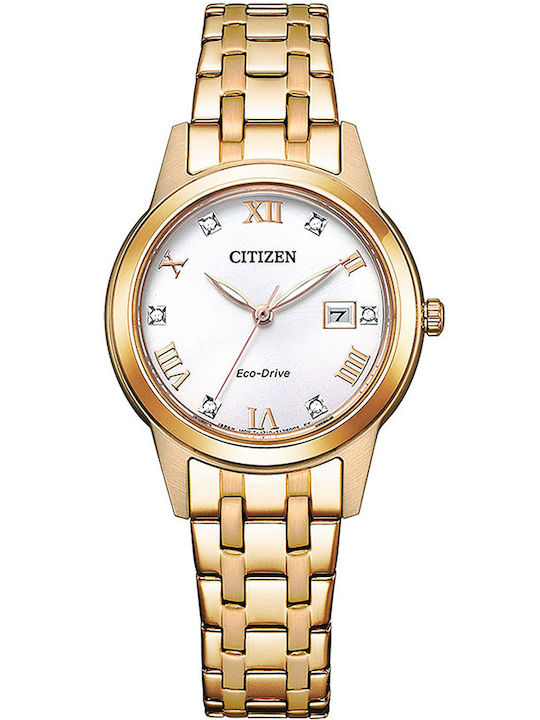 Citizen Women's Watch with Gold Metal Bracelet