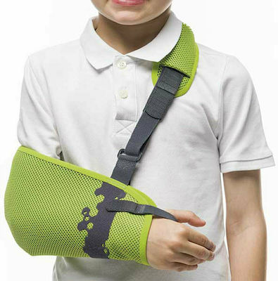 Prim MPK400 Children's Suspension Envelope Adjustable Arm Sling Shoulder for Kids Green