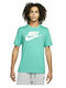 Nike Icon Futura Men's Athletic T-shirt Short Sleeve Green