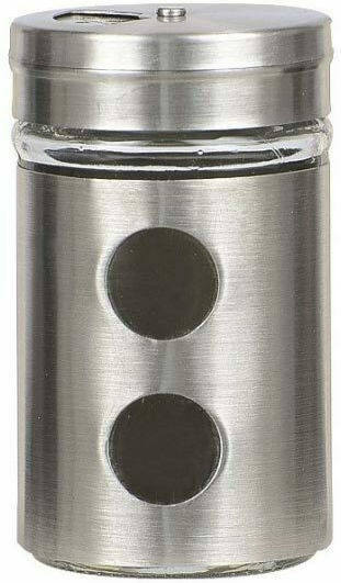 Muhler Inox Tabletop Spice Jar Silver