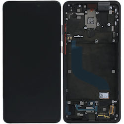 Xiaomi Екран Рамка с Рамка за Mi 9T (Черен)