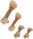 Pet Camelot Bone Knot for Dogs Natural 16.5cm 55gr 4pcs