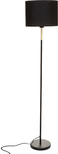 Atmosphera Jule Floor Lamp H151xW32cm. with Socket for Bulb E27 Black