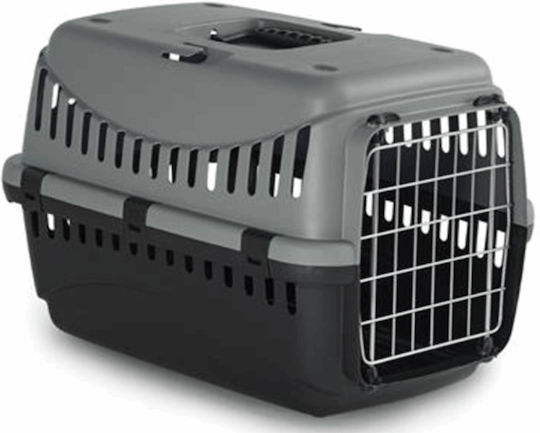 MP Bergamo Gipsy Gray Dog Transport Cage 58x38x38cm