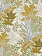 Wallpaper Flora Vinyl Yellow L1005xW53cm Washable