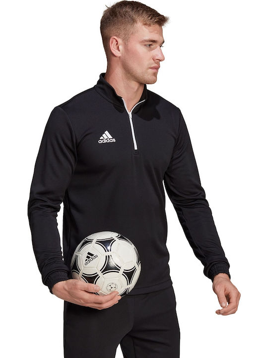 adidas Entrada 22 Aeroready Pulover Mânecă Lungă Negru H57544