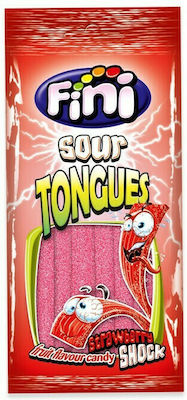 Fini Sour Tongues mit Geschmack Strawberry 1Stück 100gr