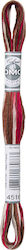 DMC Ață Broderie Mouline 117 Bumbac Multicolore 8m