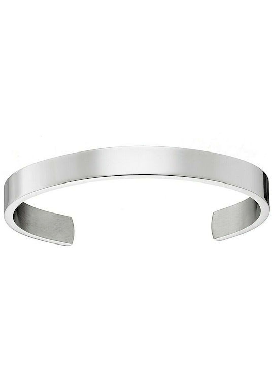 Men's Stainless Steel Bracelet 316L in Silver Color / Width 8.20 mm / VERORAMA / ABR-ART00200L1