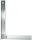 Luckhaus Aluminum Blacksmiths Angle Ruler with 30cm Rabbet Length