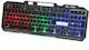 Omega Varr Gaming Πληκτρολόγιο με RGB φωτισμό (Αγγλικό US)