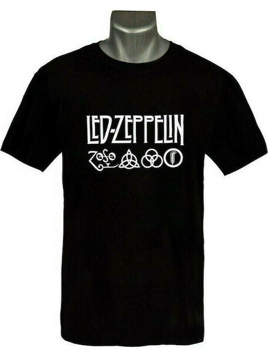 Tshirtakias T-shirt Led Zeppelin Schwarz 213172-TSHIRT-BLACK