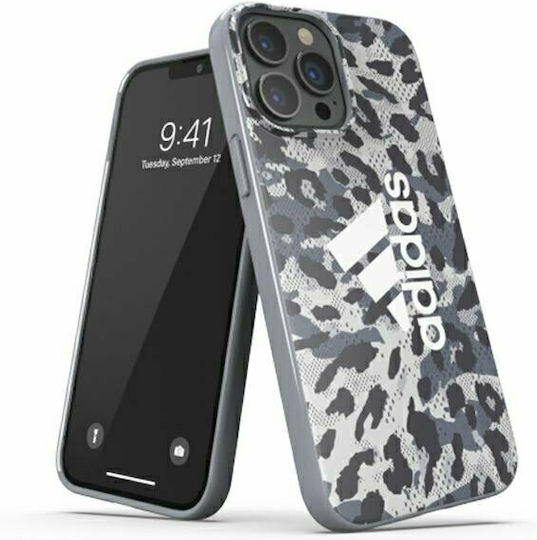 adidas Adidas Or Snap Case Leopard Задна корица Силикон Leopard Gray (iPhone 13 Pro Max)