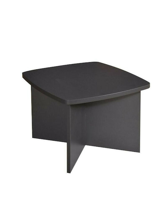 Coffee Table G5500 Dark Grey Particleboard-Melamine 60x60x45h cm Artline