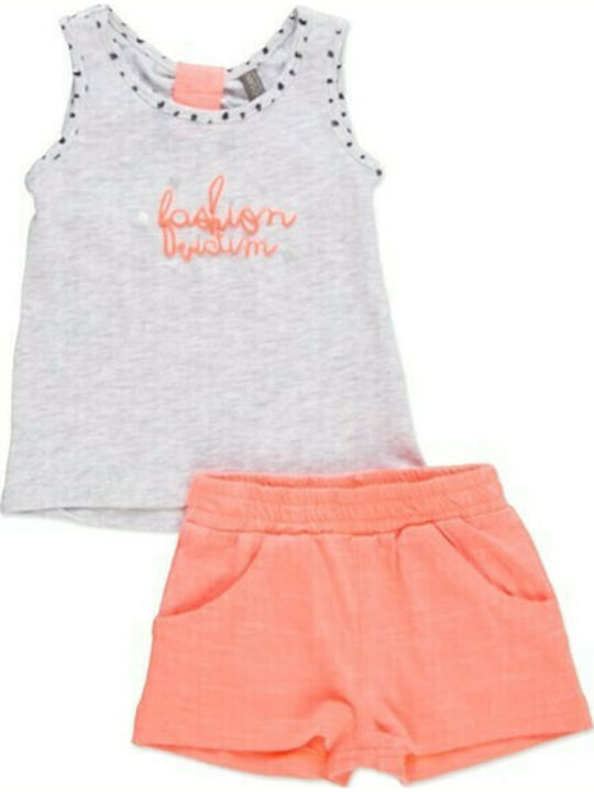Kinder-Set mit Shorts Sommer 2Stück Gray