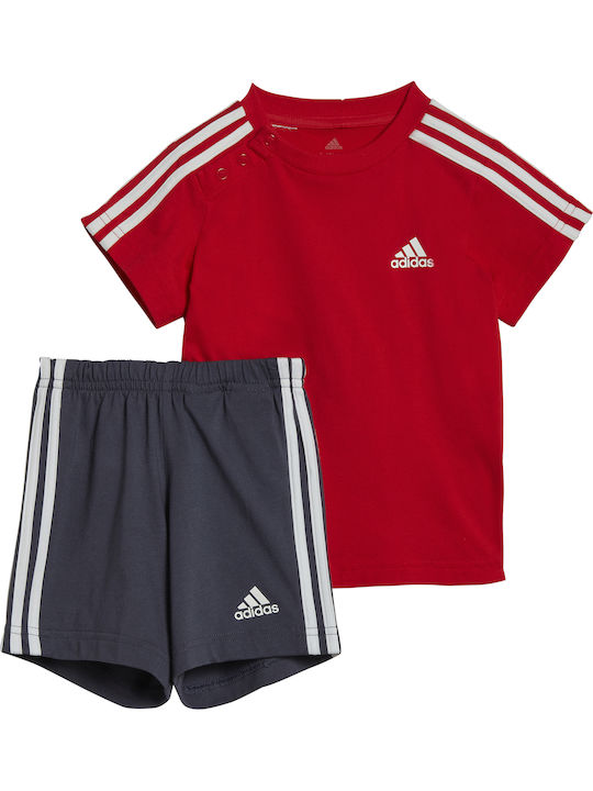 Kids' Set with Shorts Summer 2pcs Red