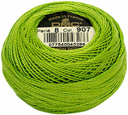 DMC Ață Broderie Cotton Perle No8 Bumbac Papaga...