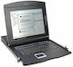 Digitus Modular Console with 17" TFT (43,2cm), 8-port KVM & Touchpad