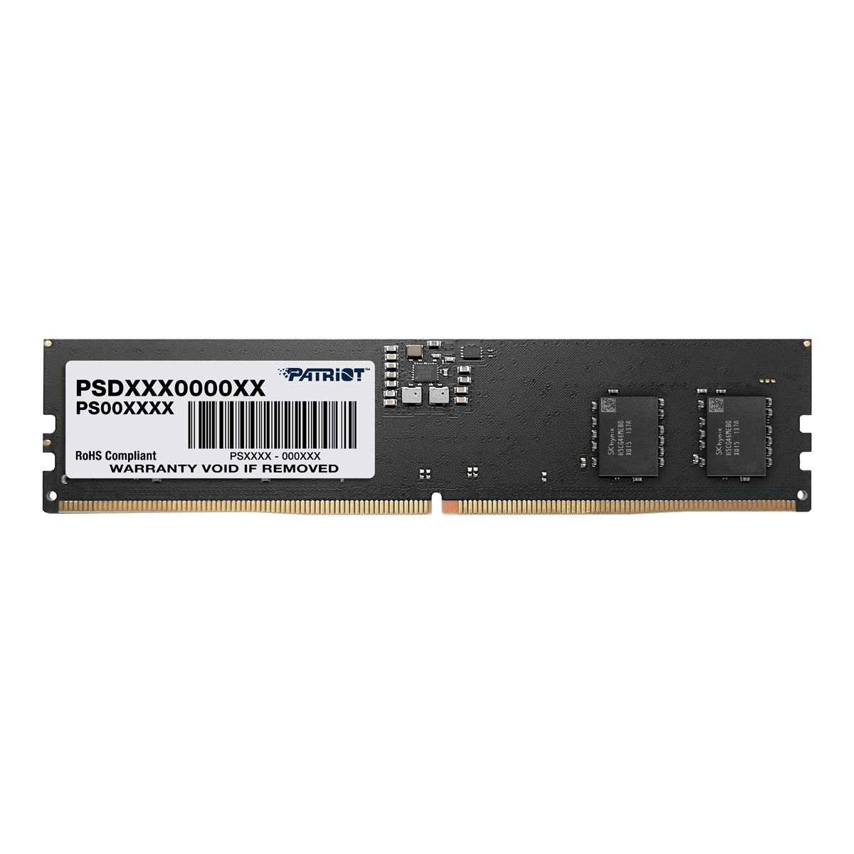 Patriot Signature DDR5 με Module 1x16GB και Ταχύτητα 4800 για Desktop