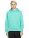 Nike Sportswear Club Men's Sweatshirt with Hood and Pockets Turquoise