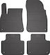 Frogum Set of Front and Rear Mats 4pcs for Porsche Cayenne 2017 Black